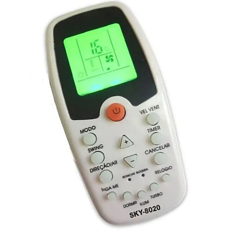 Controle Para Ar Split Brize Maxime Lotus Abs30hx Compatível