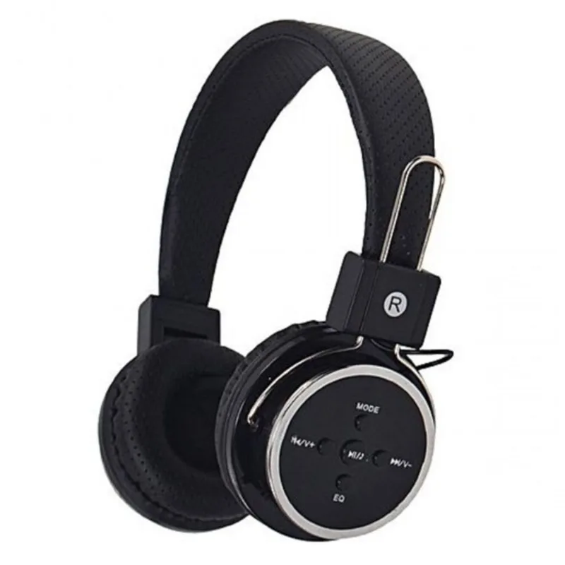 Fone De Ouvido Bluetooth Wireless Mp3 Micro Sd S Basike Fio Luxo