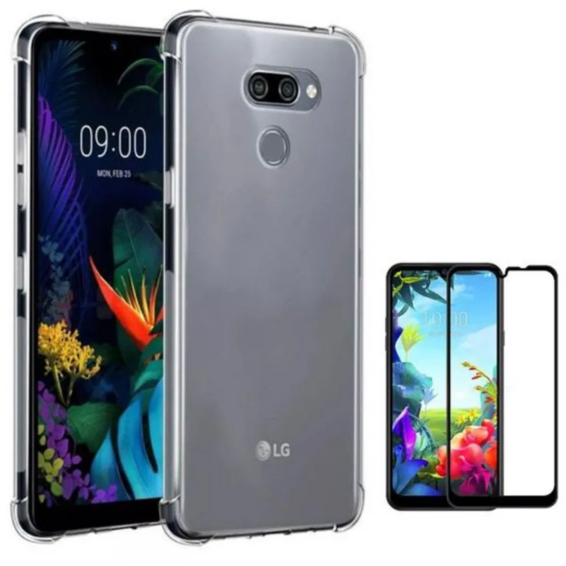Pelicula De Vidro 3d + Capa Anti Impacto Lg K40s