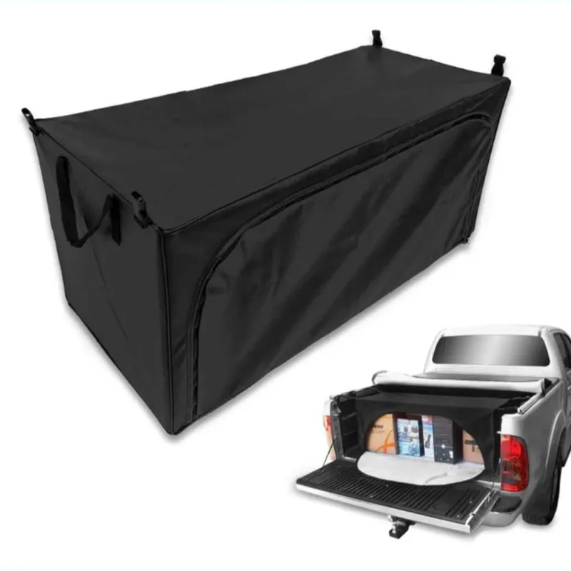 Bolsa Caçamba Vertical Preta Grande 253l Hilux Dupla 2002
