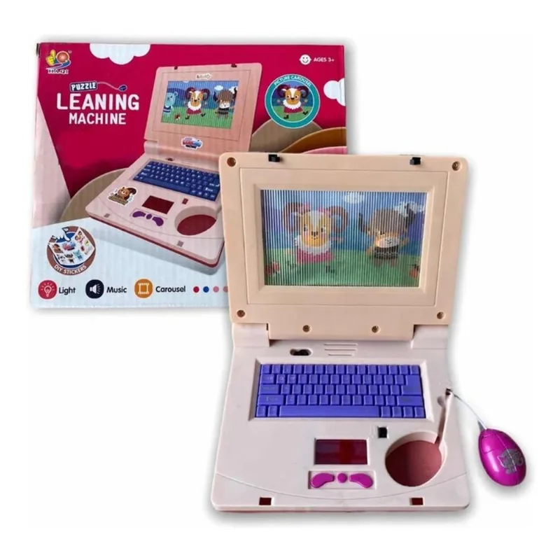 Notebook Infantil Laptop Educativo Animações Pronto
