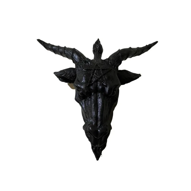 Cinzeiro Cabeça De Baphomet - Decoração Resina