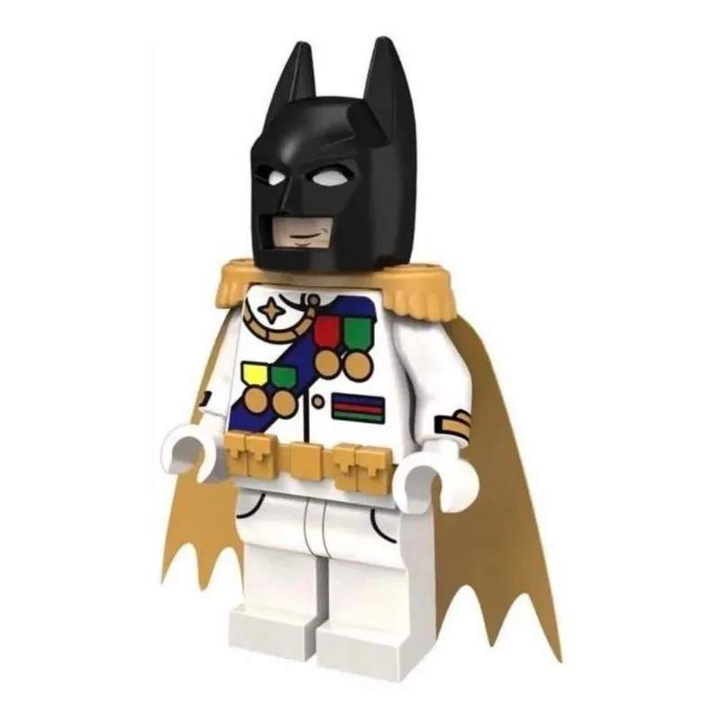 Boneco Blocos De Montar Capuz Vermelho Redhood Vilão Batman
