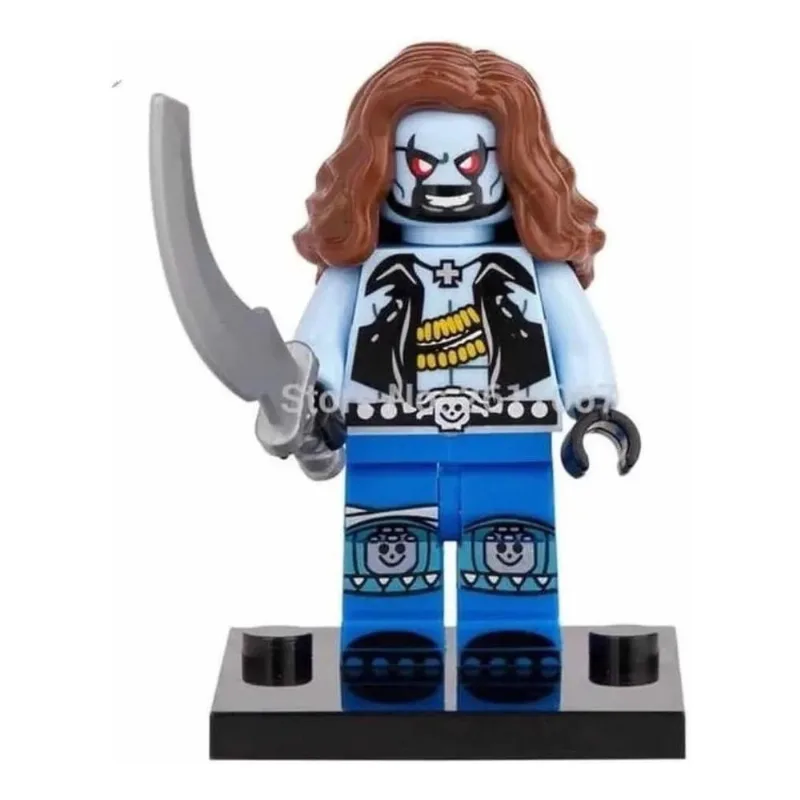 Lobo Vilão Dc Superman Boneco Blocos De Montar