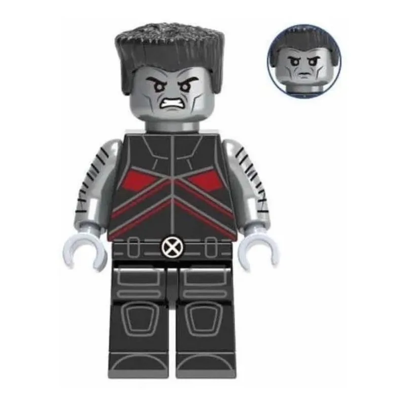 Boneco Blocos De Montar Colossus X Men Deadpool Marvel