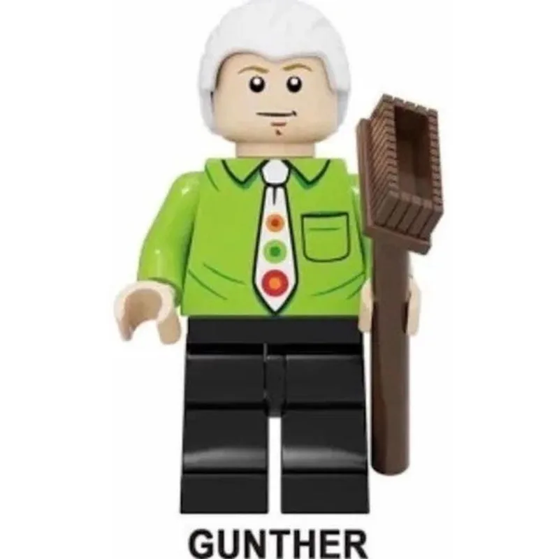Boneco Blocos De Montar Gunther Friends Série Tv