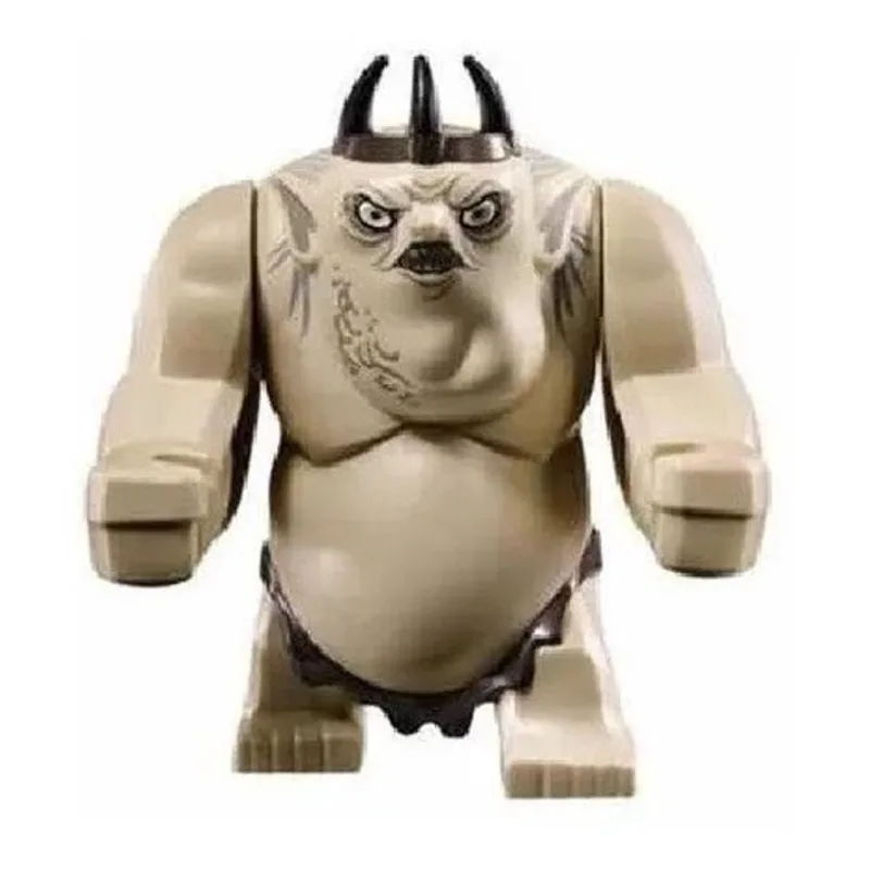 Boneco Big Blocos Montar Rei Goblin Hobbit Senhor Dos Anéis