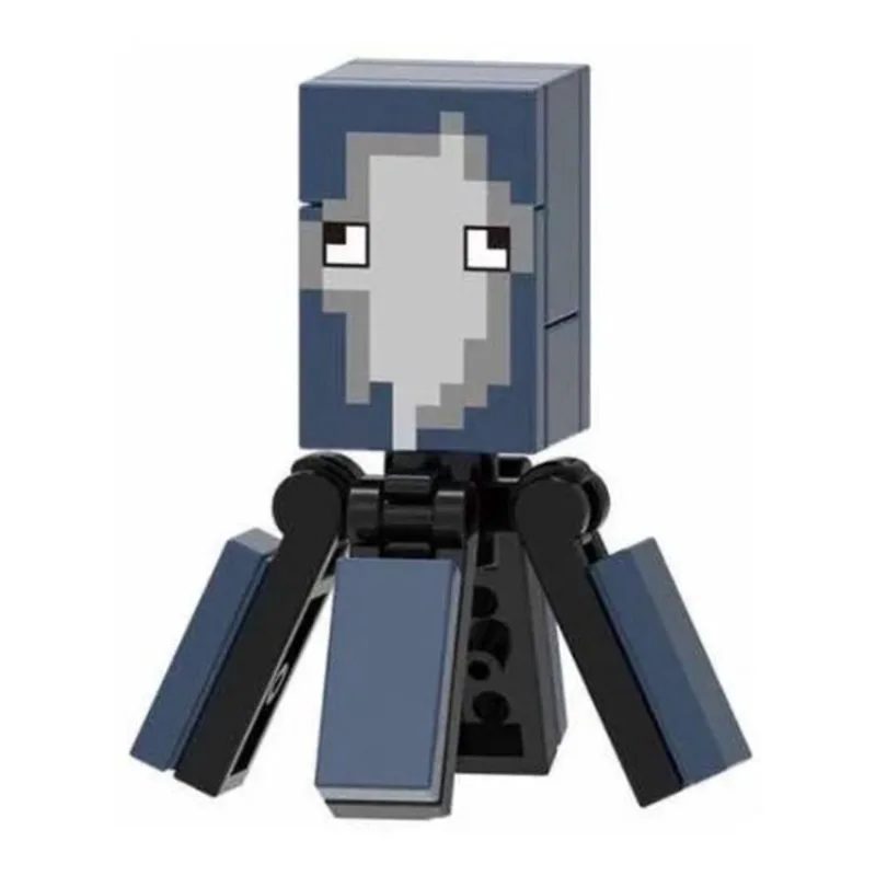Boneco Minifigure Blocos De Montar Lula Minecraft