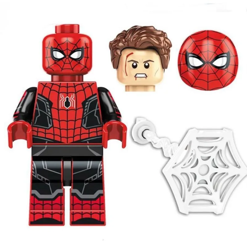 Boneco Blocos De Montar Homem Aranha Sem Volta Pra Casa Bred