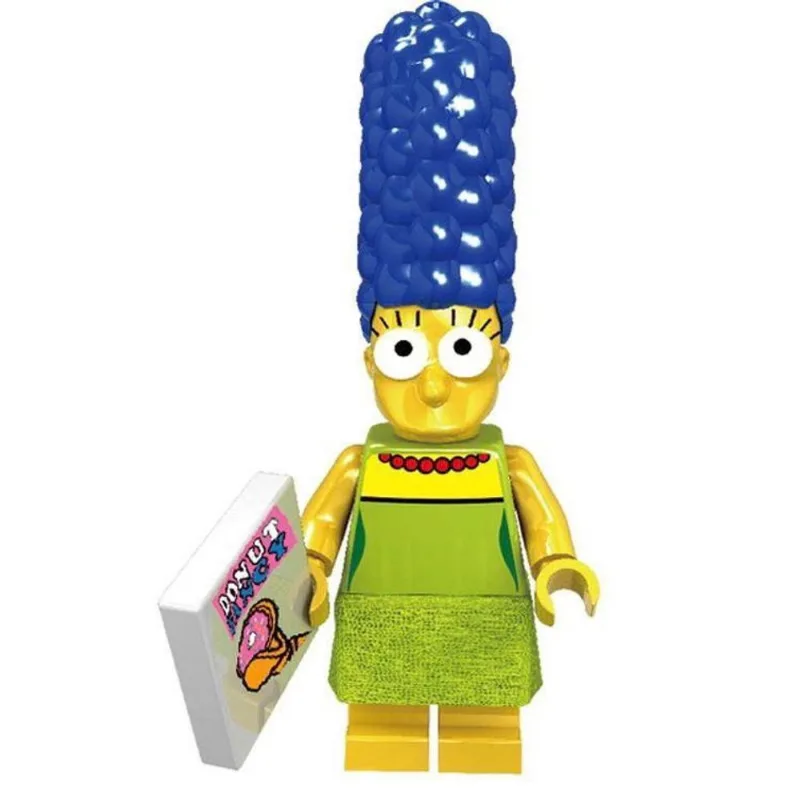 Personagem Marge Bonecos Blocos De Montar The Simpsons