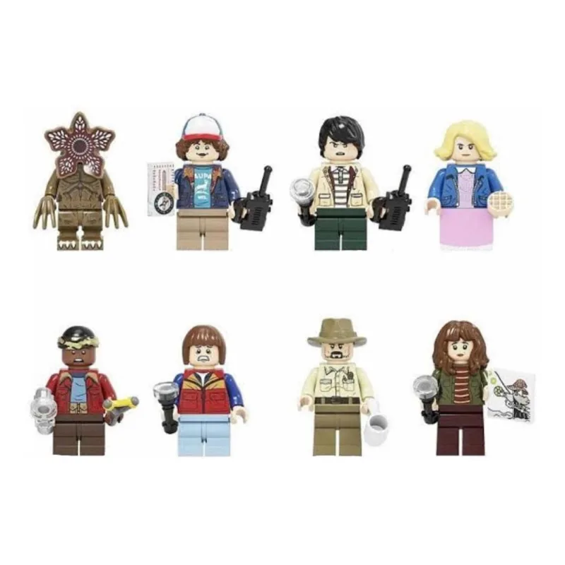 Boneco Blocos De Montar Coleção Stranger Things