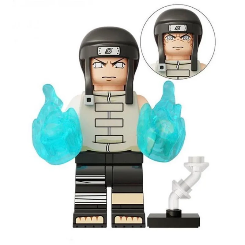 Boneco Blocos De Montar Hyuga Neji Personagem Naruto