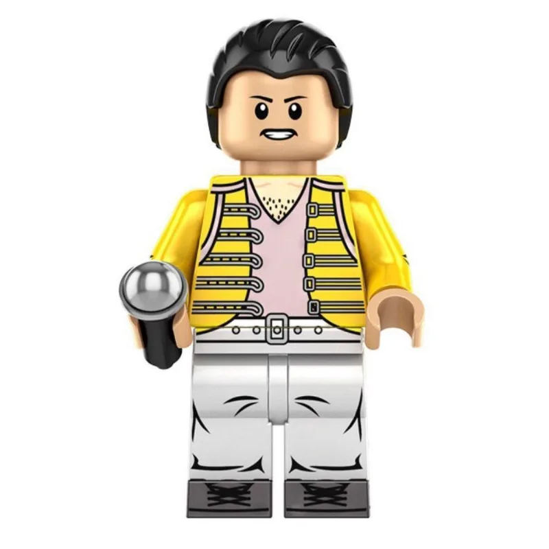 Boneco De Blocos De Montar Freddie Mercury Born To Love You