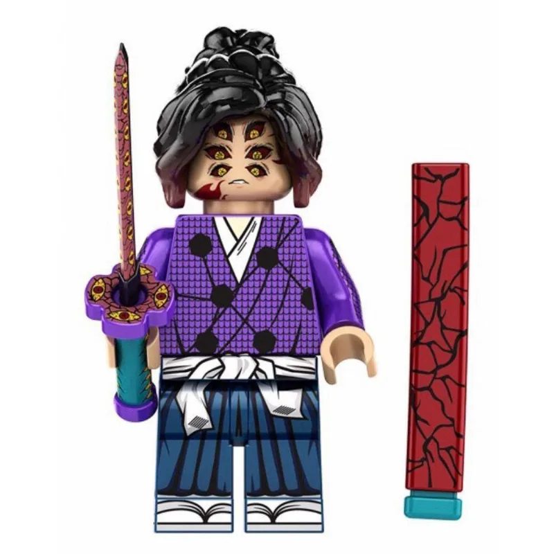 Boneco Blocos De Montar Kokushibo Demon Slayer
