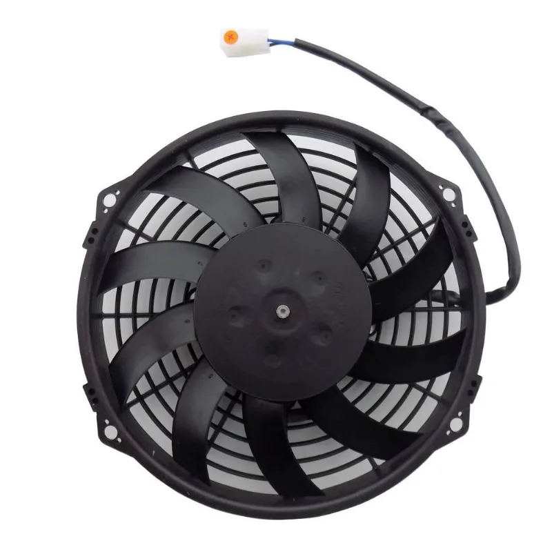 Eletro Ventilador Spal Axial Perfil Baixo 12v 9pol Soprante