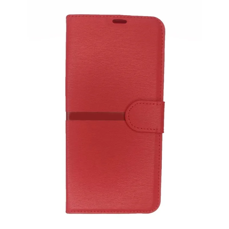 Capa Carteira Para Motorola Moto Edge 30 (tela De 6.5) Vermelha