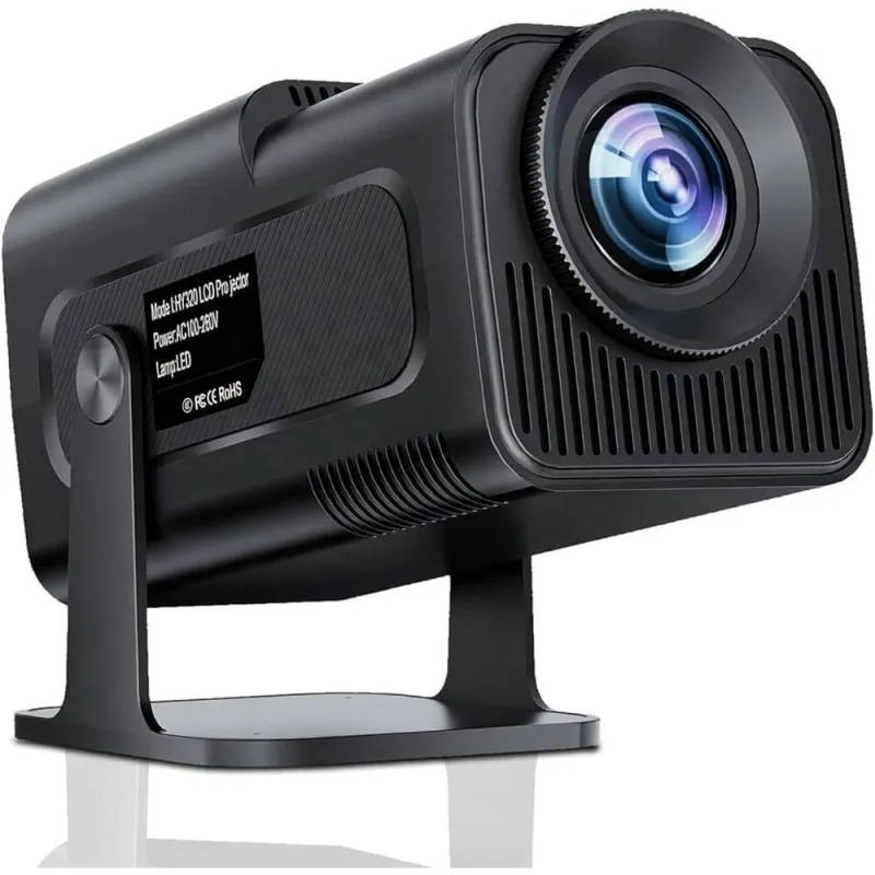 Mini Projetor LED LCD 1080p MDM LHY320 para Home Theater Portatil - MDM - áudio