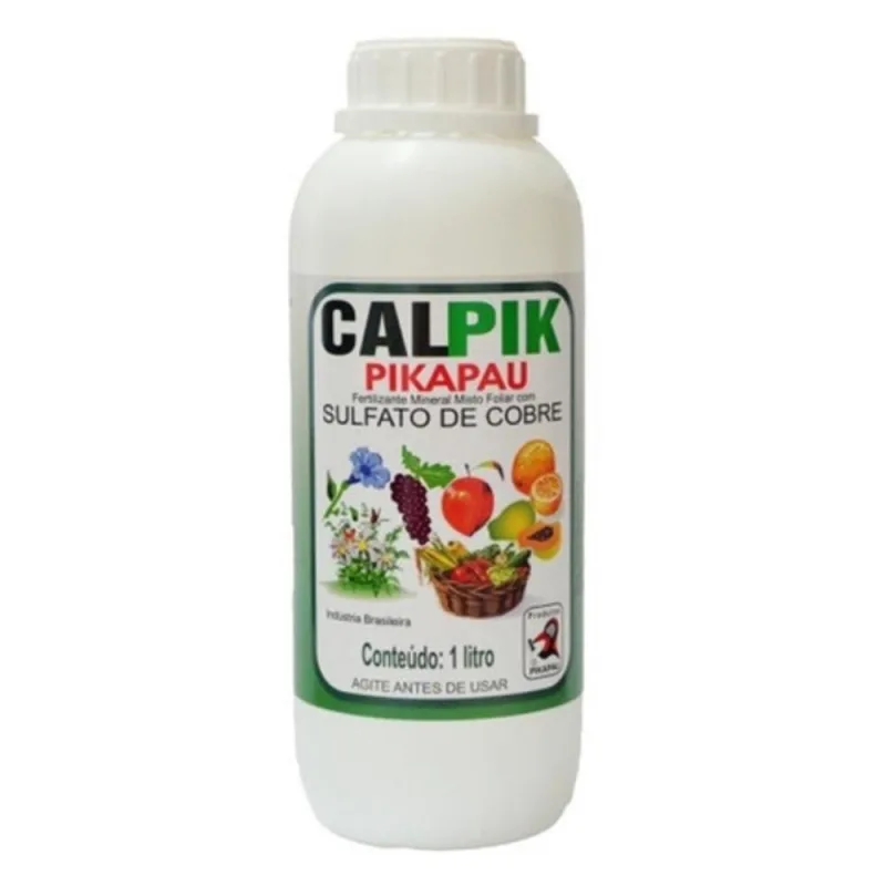 Fertilizante Calpik Sulfato de Cobre Calda Bordalesa + Nutrientes 1 Litro - Não Disponível - Construção E Ferramentas