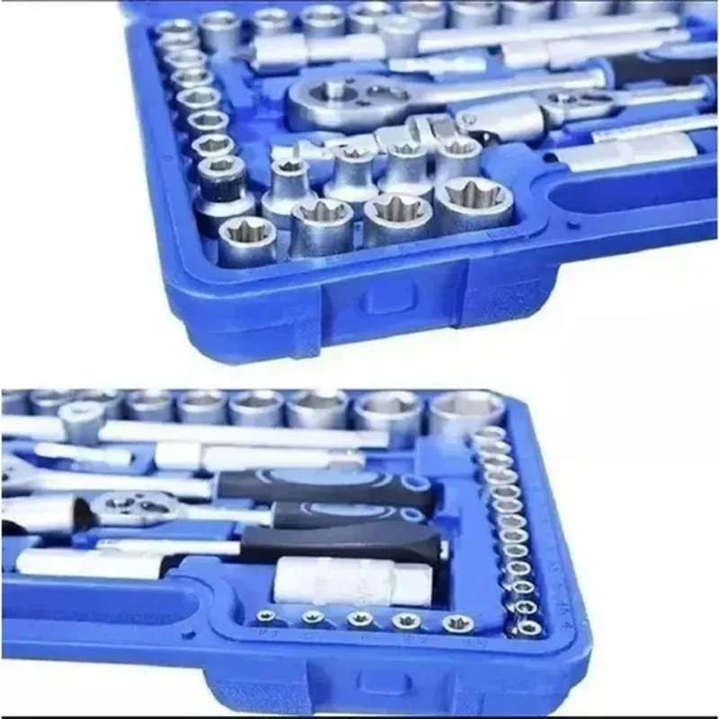 Kit Ferramentas 108pcs Chave Soquetes Sextavados Promoçao !