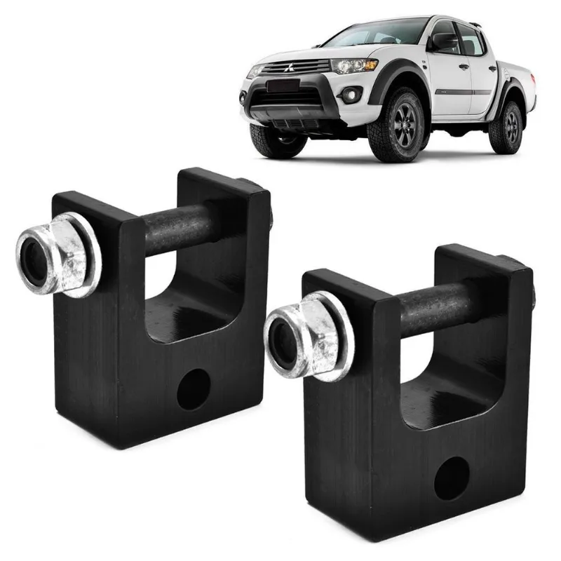 Prolongador Amortecedor L200 08-22 | Alumínio Anodizado