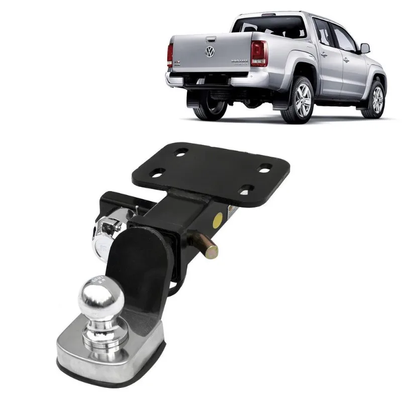 Engate Reboque Ponteira Removivel 700 Kg Amarok Dupla 2010