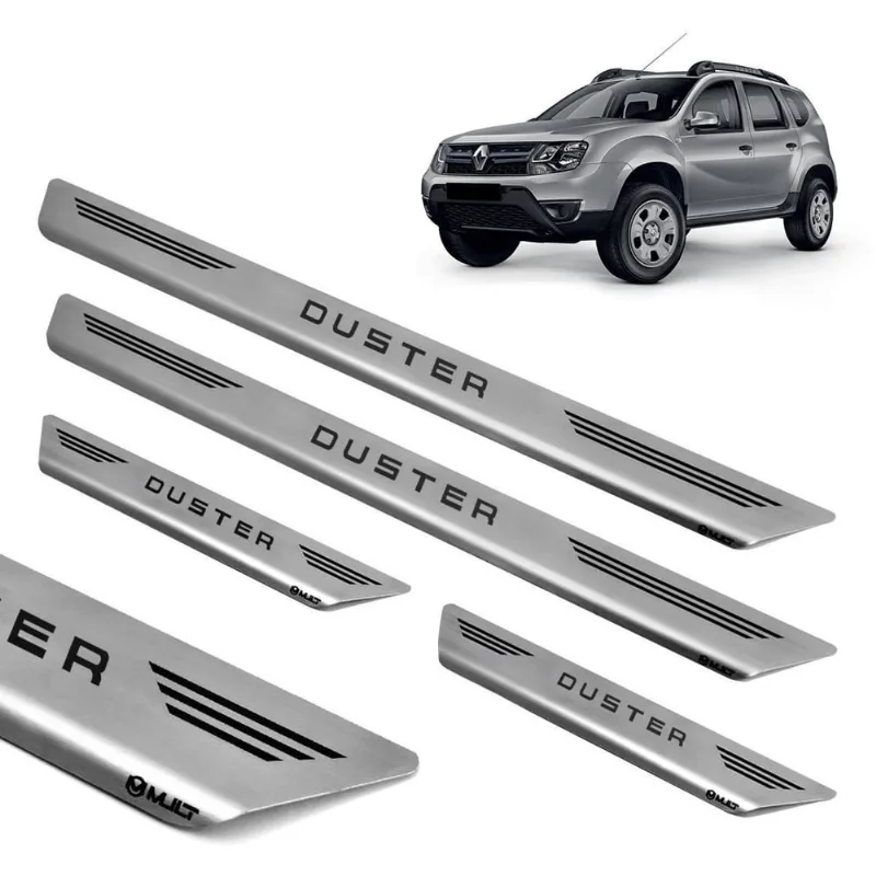 Soleira Aço Inox Escovado Porta Original Mult Duster 2013