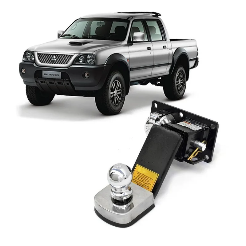 Engate Reboque Ponteira Removível Reforçado L200 Sport 2006