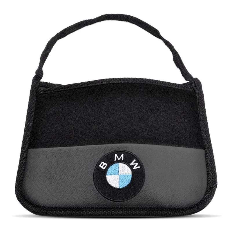 Porta Lixo Carro Luxo Preto Bordado Bmw I8 2015 2016 2020