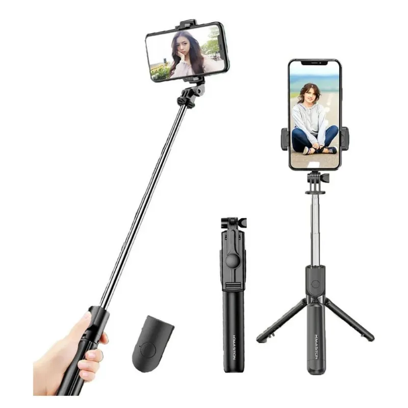 Pau De Selfie Com Controle Bluetooth E Alcance Estendido