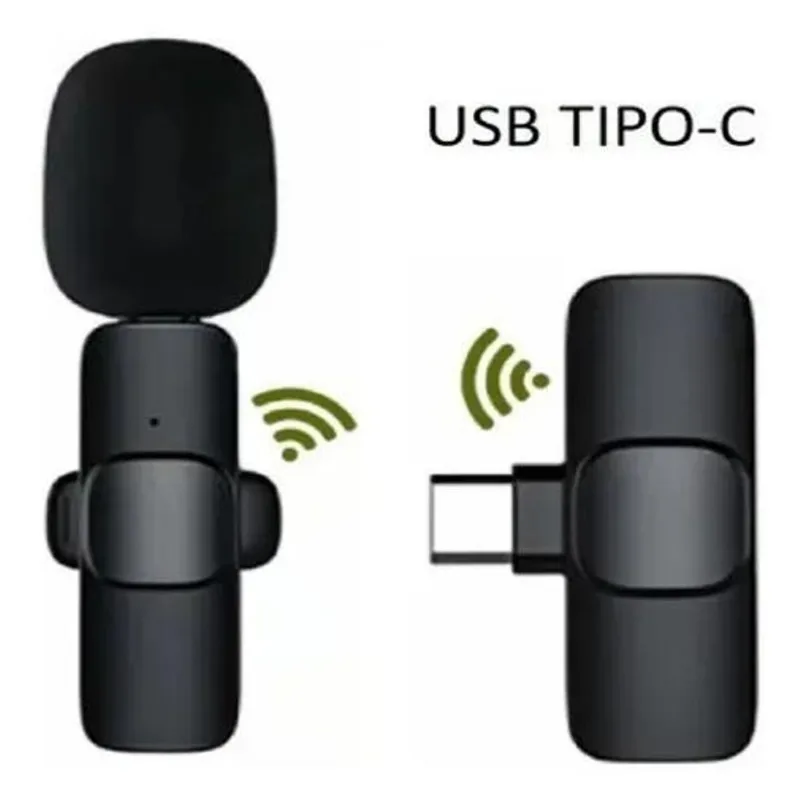 Microfone Profissional Tipo C Para Produções De Conteúdo