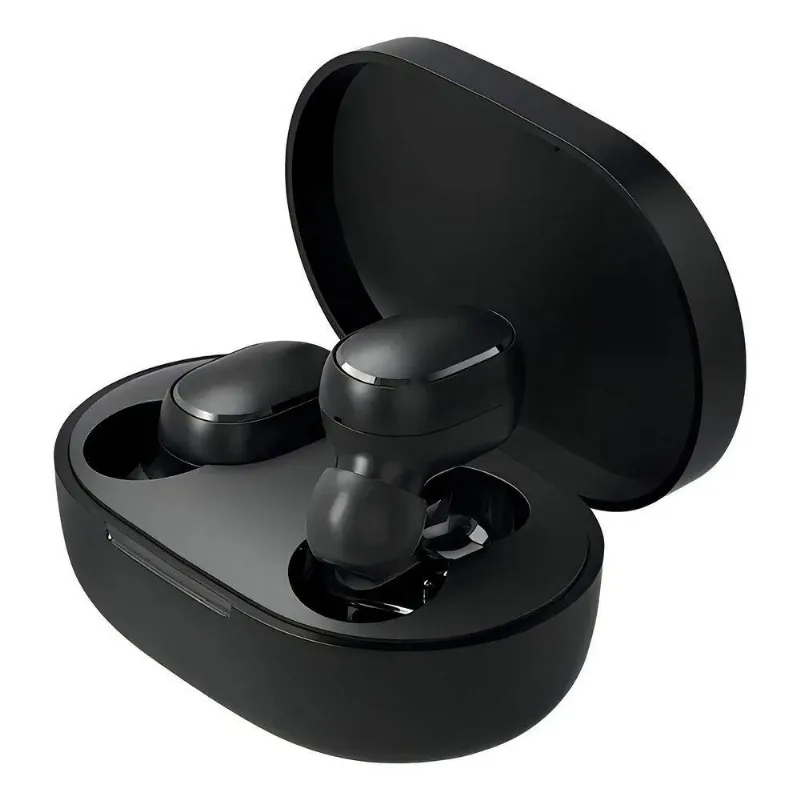 Fone De Ouvido Bluetooth True Wireless Mdm Dots Com Case Carregador E Microfone Preto