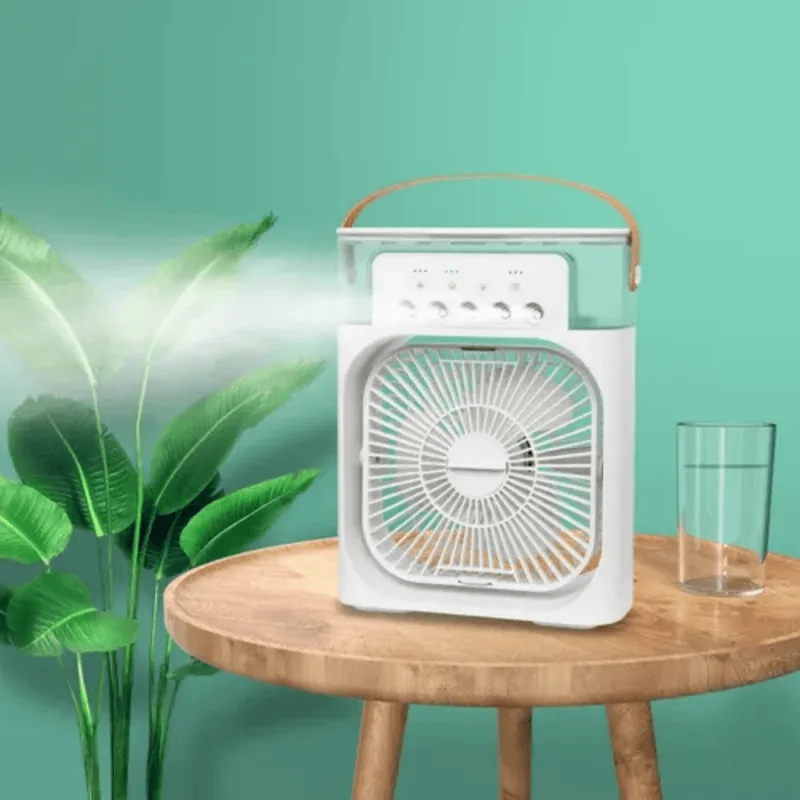 Mini Climatizador Silencioso Para Ambientes Pequenos