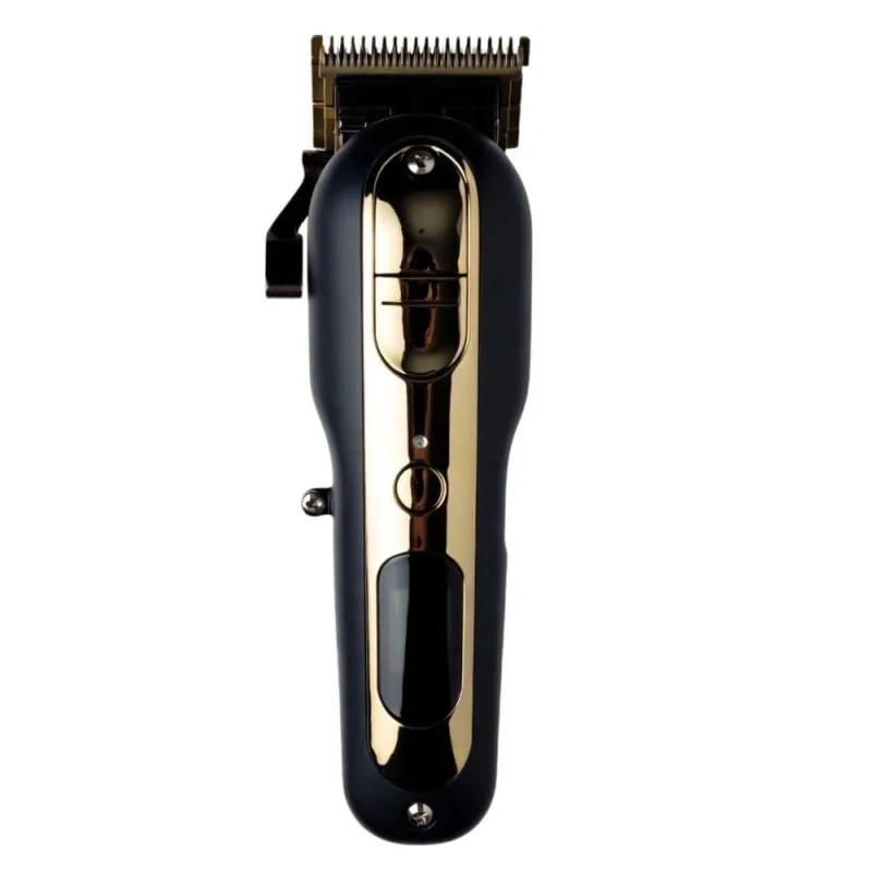 Barbeador Profissional Recarregável MDM KM 1990 para Barba e Cabelo com Acessórios - MDM - Beleza E Perfumaria