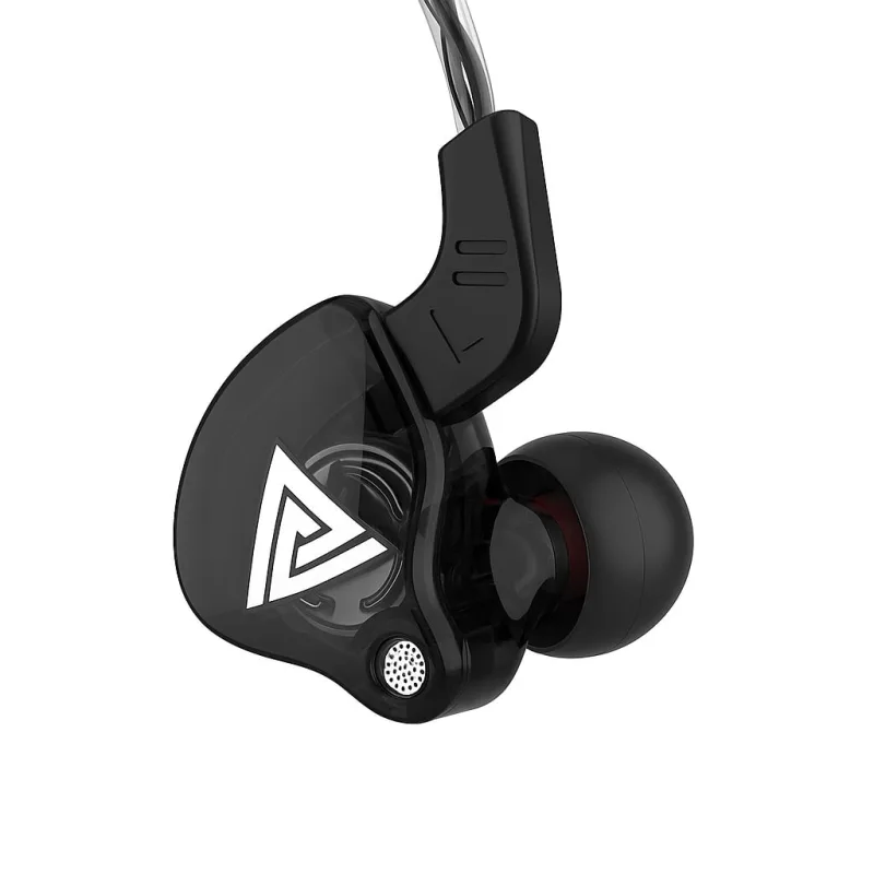 Fone De Ouvido Qkz Ak6 Retorno De Palco Com Microfone + Case - QKZ - áudio