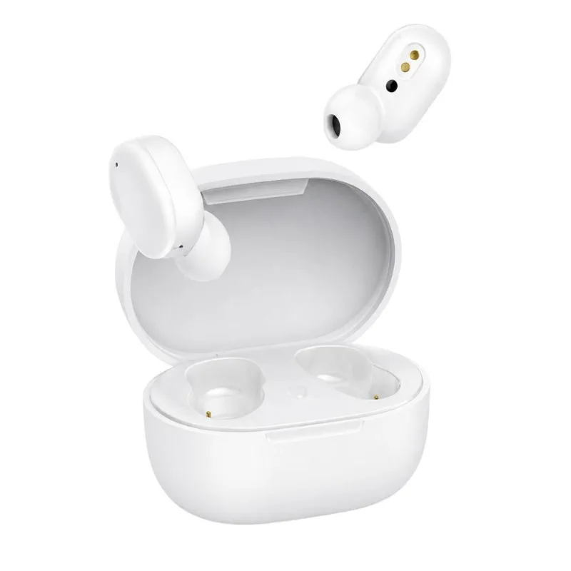 Fone De Ouvido Bluetooth Tws Mdm Airdots Sem Fio Com Microfone Usb C Branco