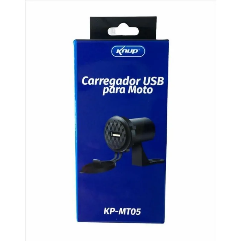 Carregador Usb Para Moto Kp-mt05 Knup