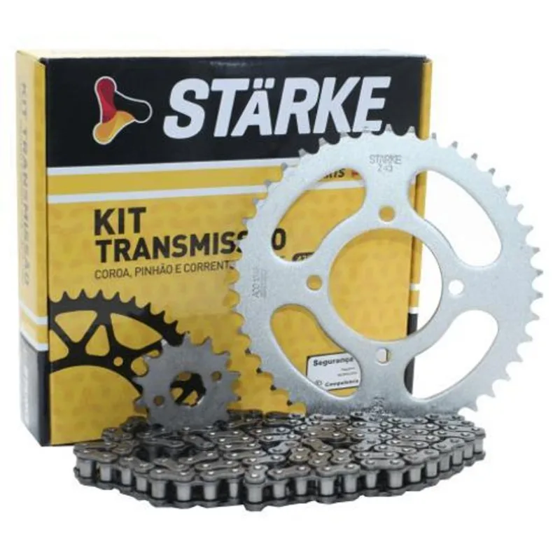 Kit Relação Moto Yamaha Ybr 125 Factor Coroa Corrente Pinhao