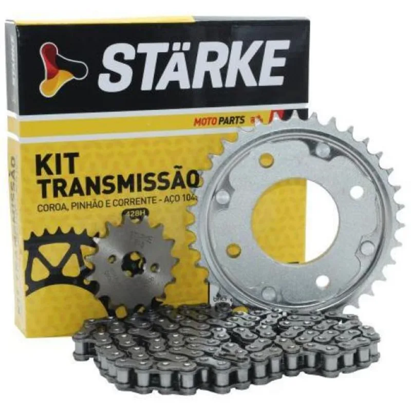 Kit Transmissão Relação Moto C100 Biz 1998-2005 35x15 Dentes
