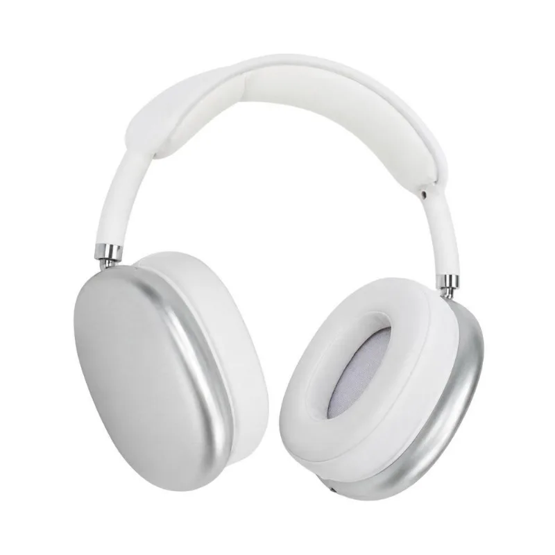 Headset Bluetooth Mdm Over Ear Para Trabalho Com Som Estéreo Sem Fio E Modo Auxiliar Prata