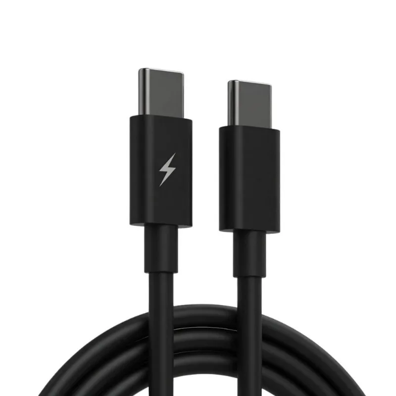 Cabo Usb Tipo C Turbo Mdm para Carregamento Rápido Preto 1 Metro