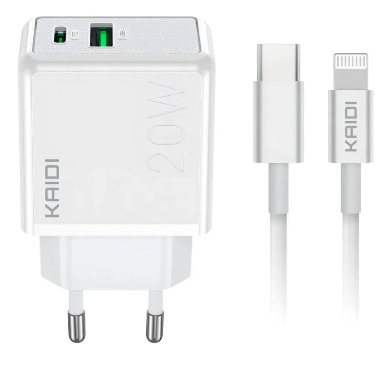 Carregador Usb C Lightning 20W MDM Alta Eficiência Total com Tecnologia Pd para Dispositivos - MDM - Celular E Smartphone