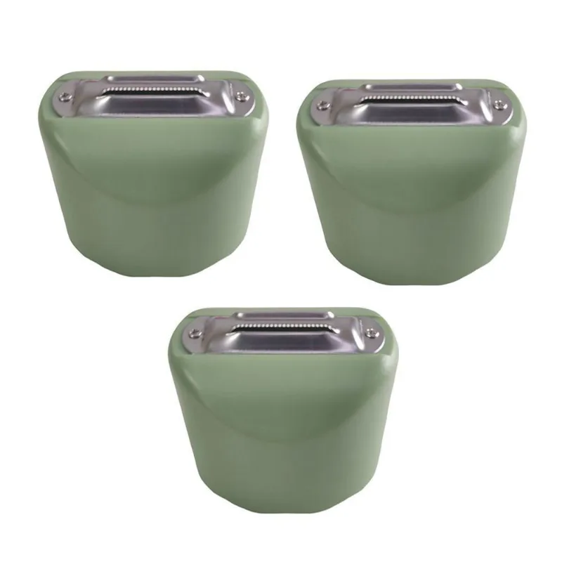 Descascador Fatiador Manual Kit 3 Uni Lamina Inox