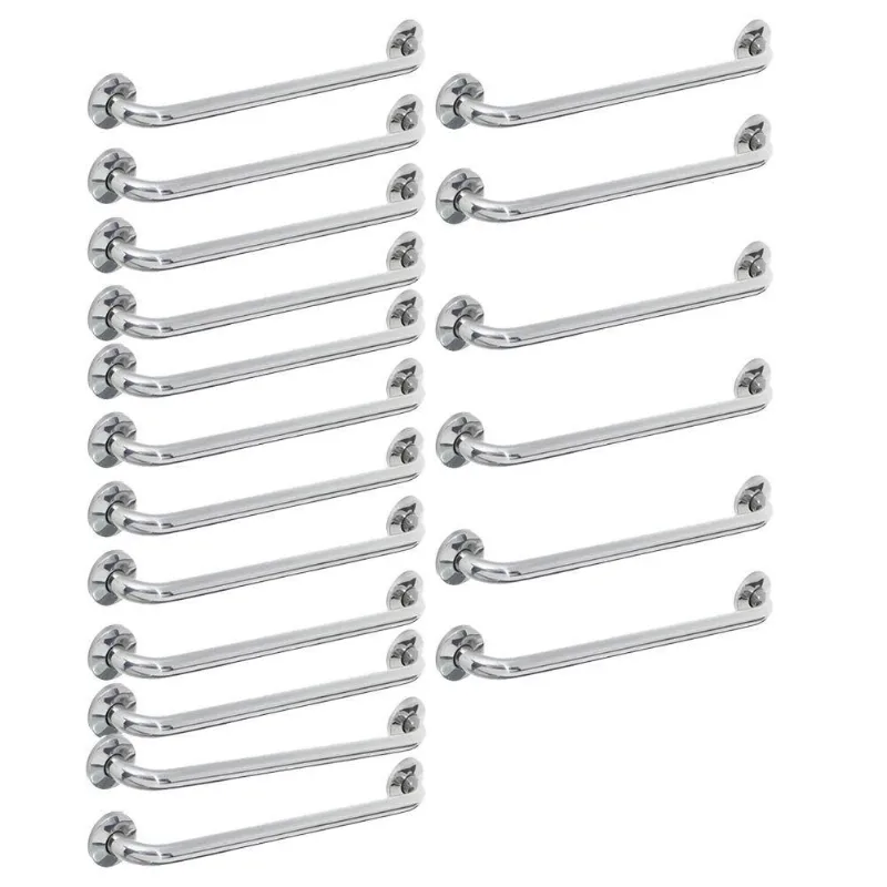 Alça De Apoio Banheiro Inox 40cm 18 Und Acessibilidade