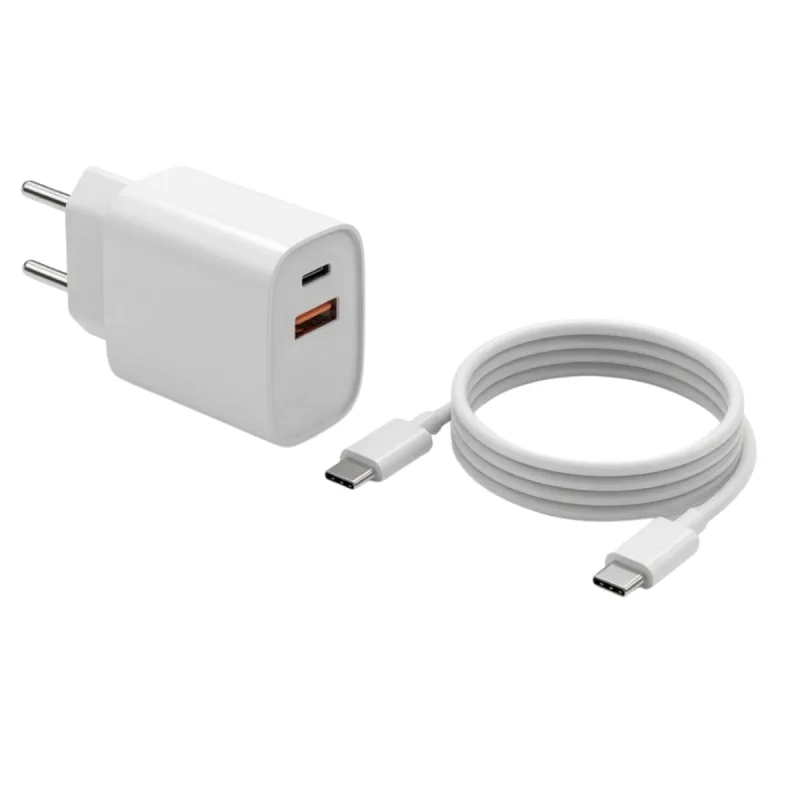 Adaptador 20W Branco USB C Lightning Carga Turbo Eficaz - MDM - Celular E Smartphone
