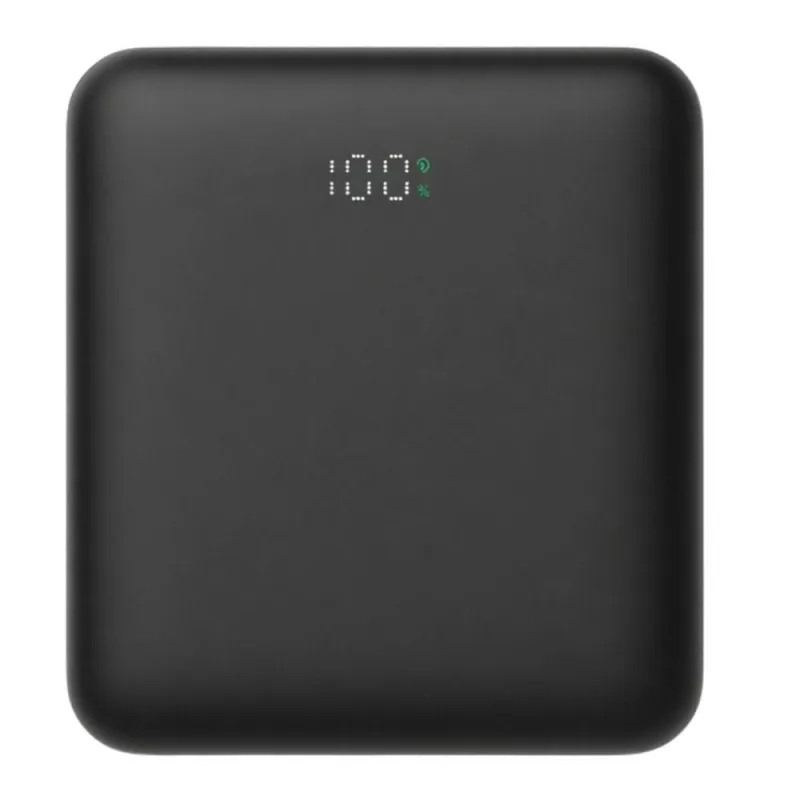 Bateria Portátil Quadrada MDM para Viagens com Cabos Lightning e Usb C Preto - MDM - Câmeras E Drones