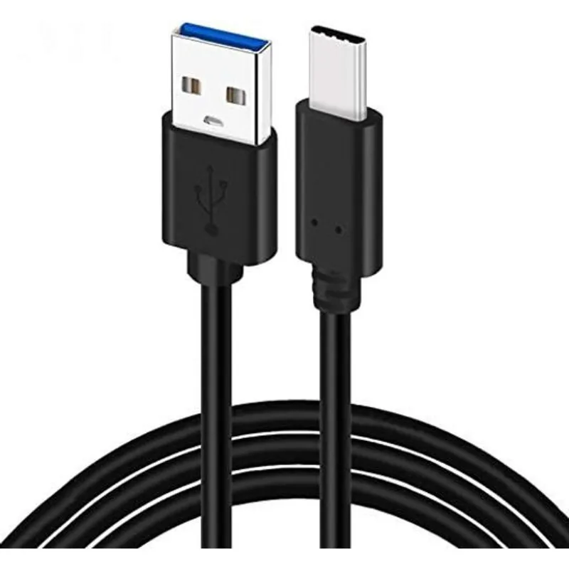 Cabo Para Carregador Tipo C Preto Para Samsung M32