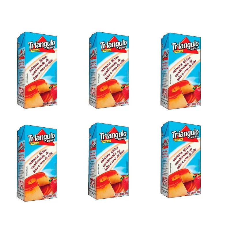 Leite Condensado Soro Kit 6 Unidades - Não Informado - Mercearia