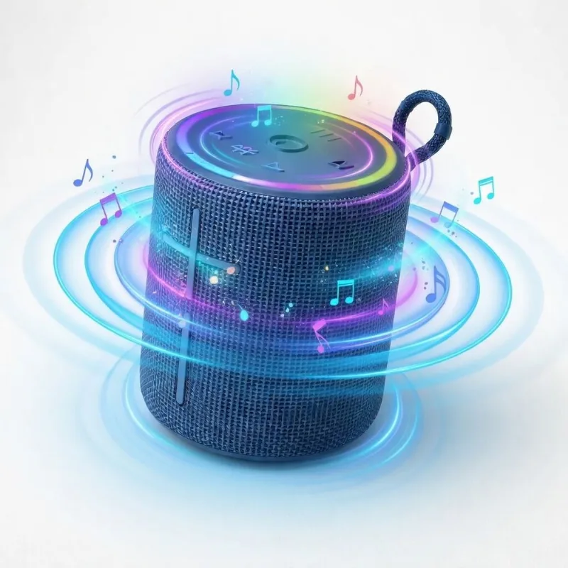 Som Bluetooth Portátil Ideal Para Viagens E Lazer