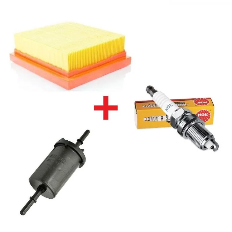 Kit Revisão Vela E Filtro Cg 125 Fan 09 À 2013 Flex Injeção