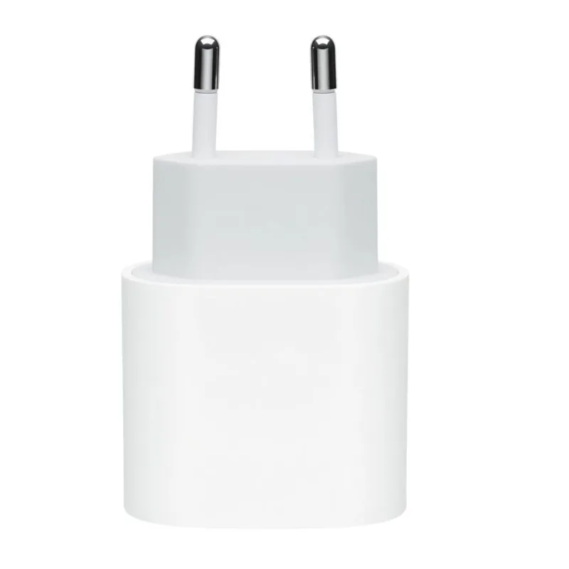 Carregador Parede USB-C Branco com Cabos Compacto